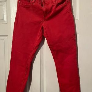 Gap brand red jegging